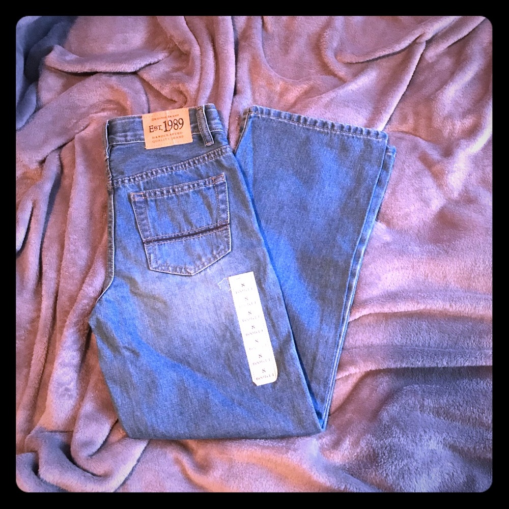 NWT Boys boot cut jeans